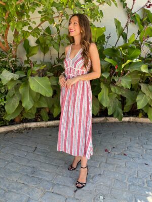 Vestido Aura Rosa - Talla única