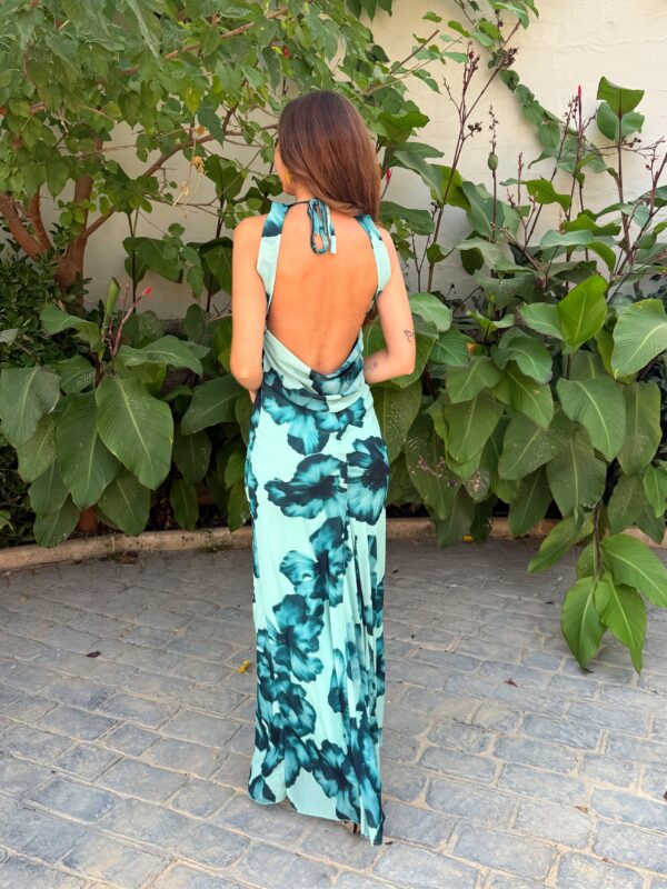 Vestido Hibisco Verde - Imagen 3