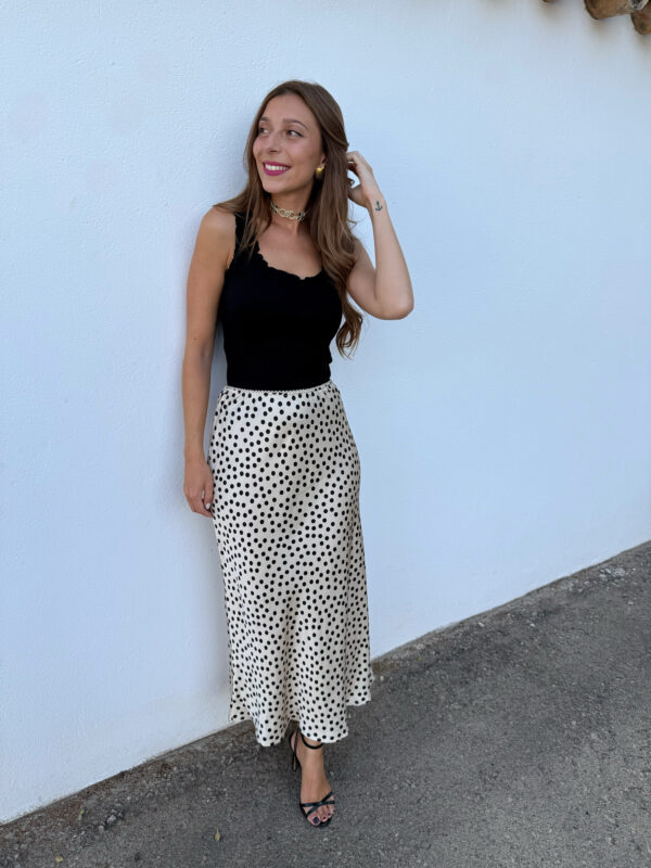 Falda Lunares Blanca - Imagen 5