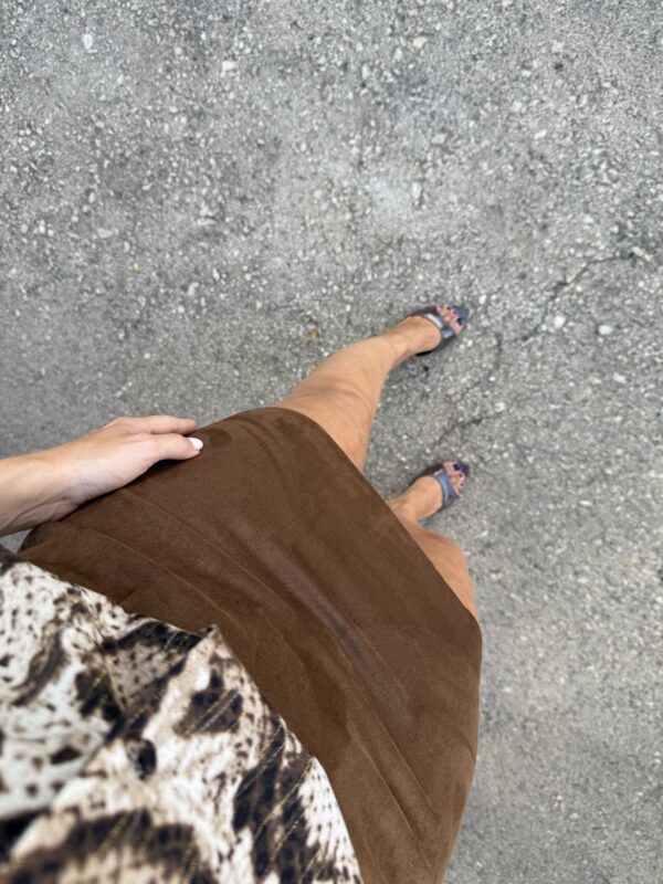 Falda Antelina Camel - Imagen 6