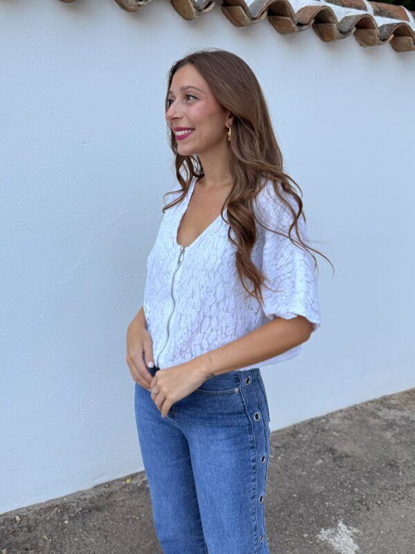 Chaqueta Capri Blanca - Imagen 6