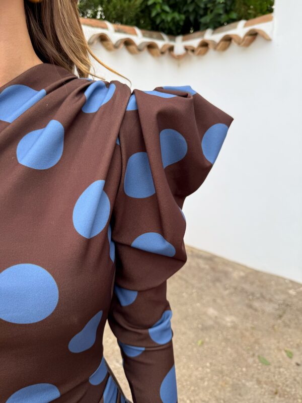 Vestido Lunares Choco - Imagen 2