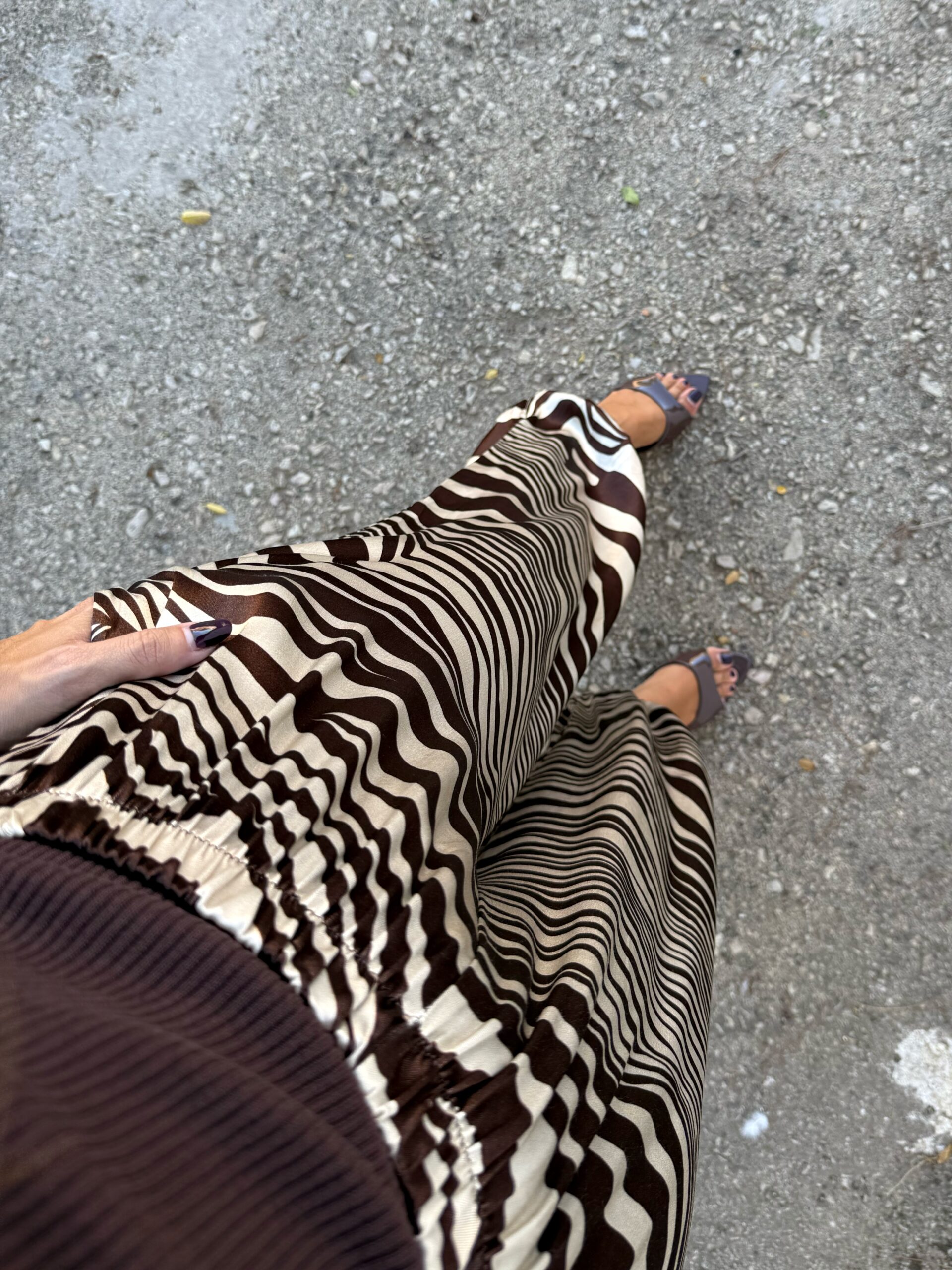 Pantalón Bombacho Abstract Choco - Imagen 2