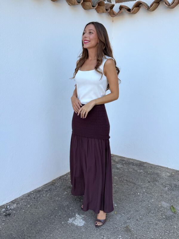 Falda Polina Chocolate - Imagen 6