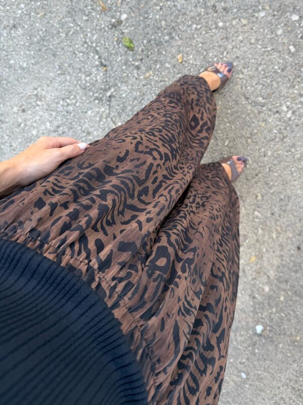 Pantalón Bombacho Tul Leopardo - Imagen 3
