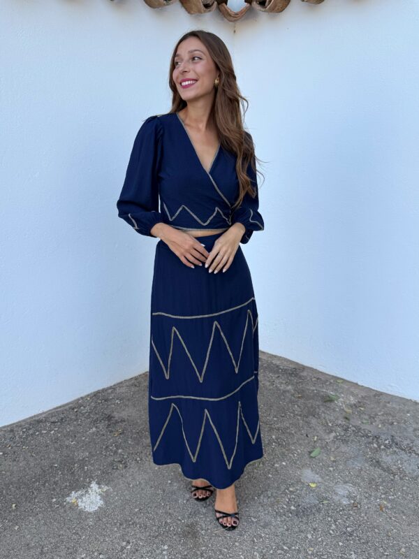 Conjunto Nilo Azul Marino - Imagen 5