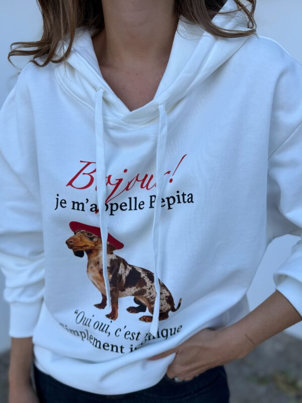 Sudadera Capucha Pepita - Imagen 2