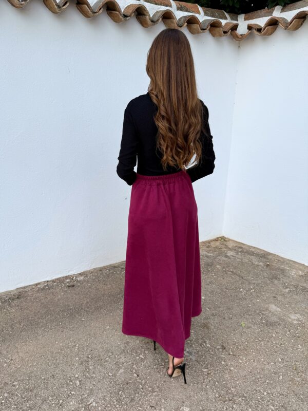 Falda Antelina Burdeos - Imagen 5