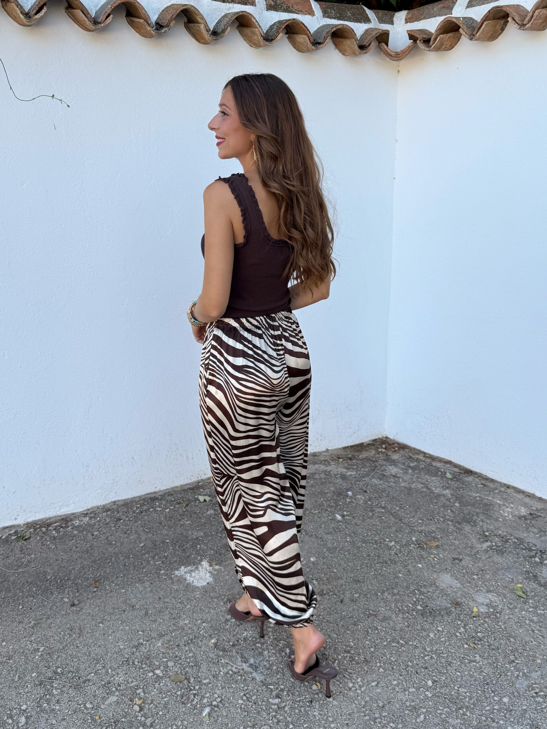 Pantalón Bombacho Abstract Choco - Imagen 4