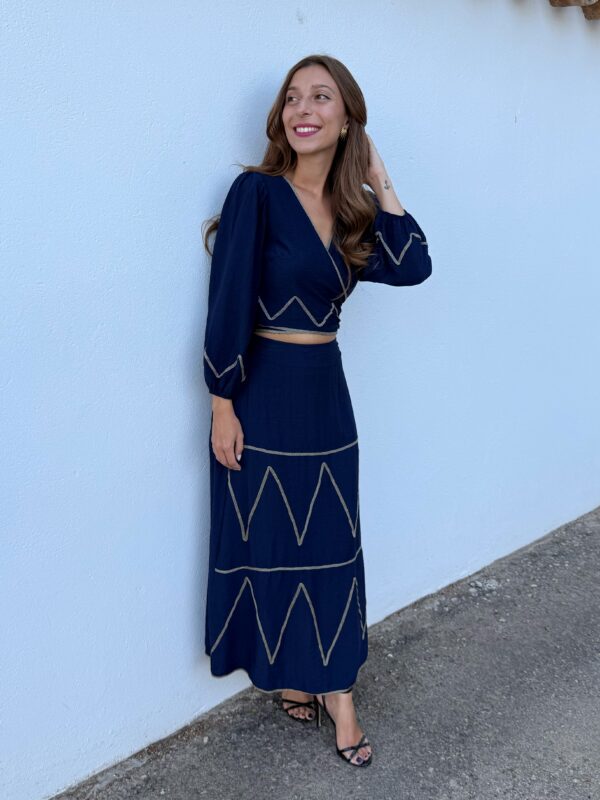 Conjunto Nilo Azul Marino - Imagen 6