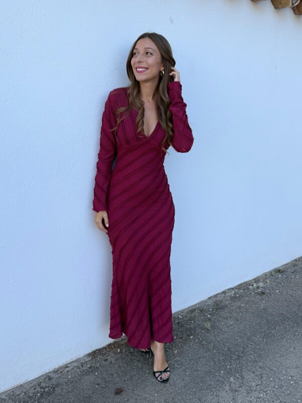 Vestido Pissa Frambuesa - Imagen 5