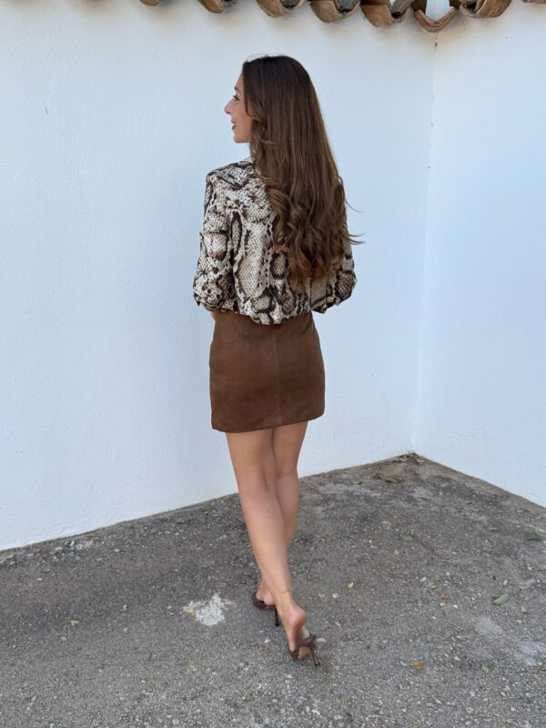 Falda Antelina Camel - Imagen 3