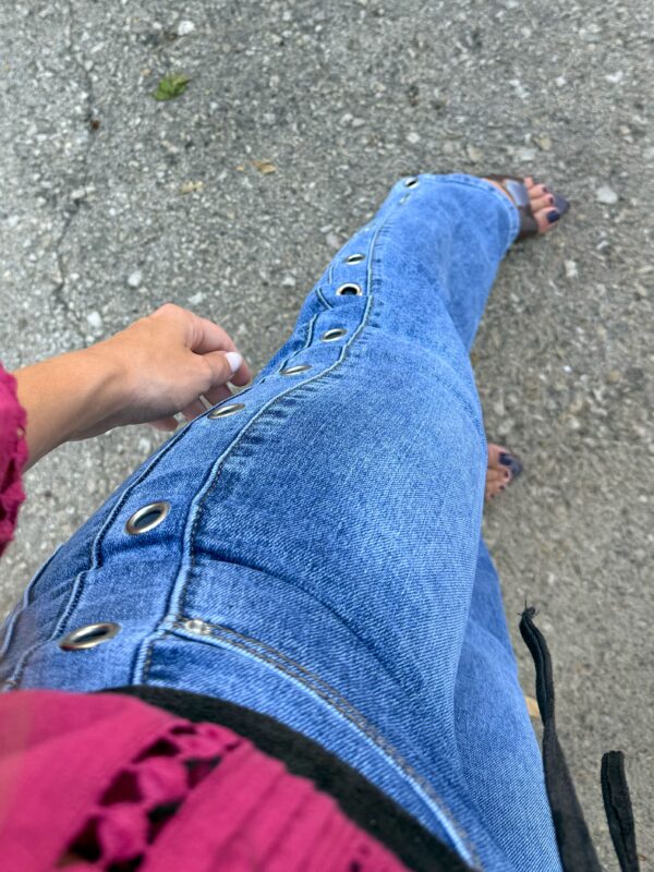 Vaquero Tachas Azul - Imagen 4