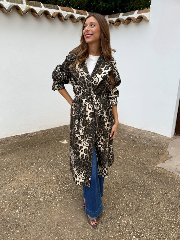 Gabardina Larga Leopardo - Imagen 6