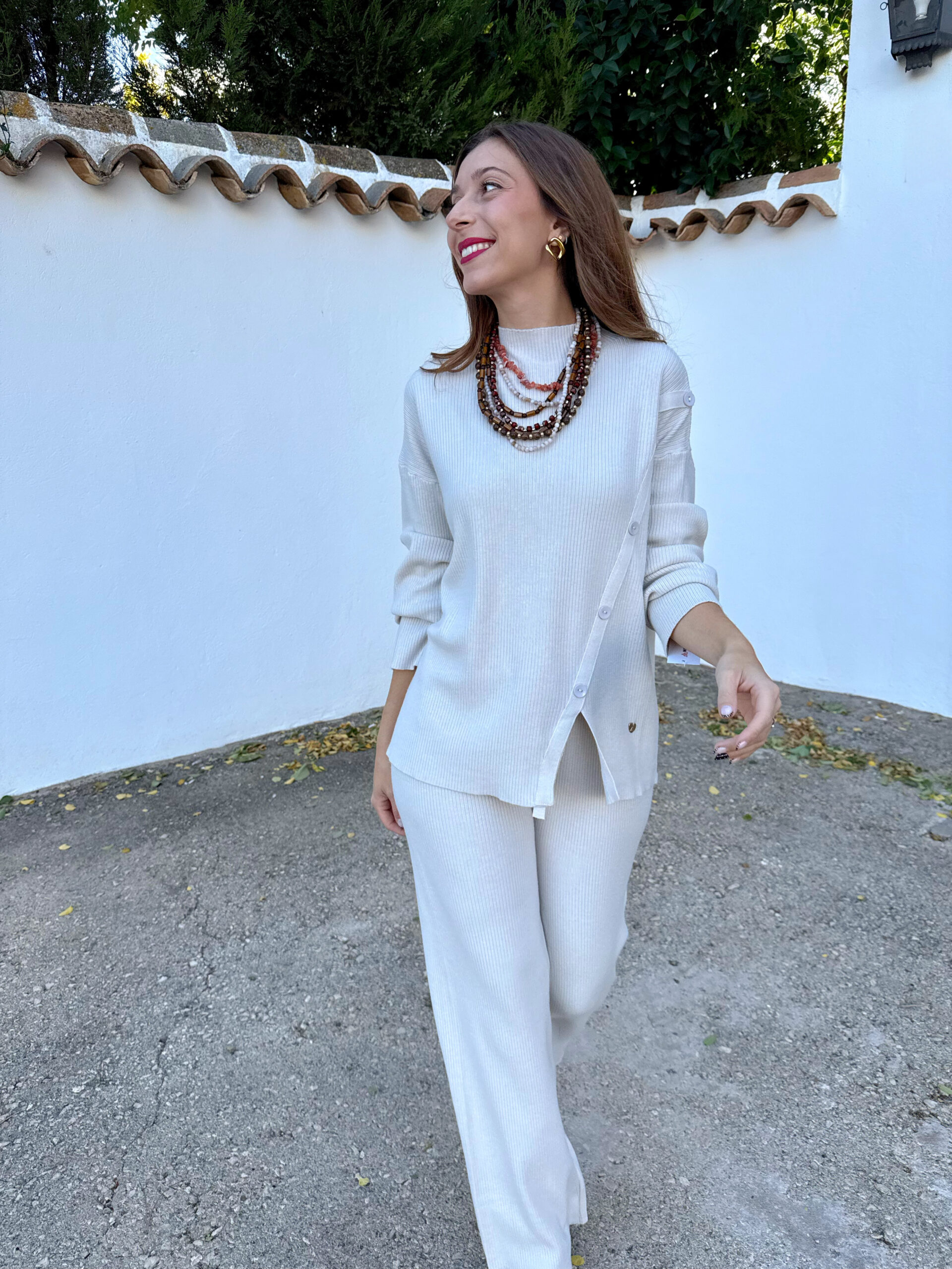 Conjunto Punto Olivia Beige - Imagen 3