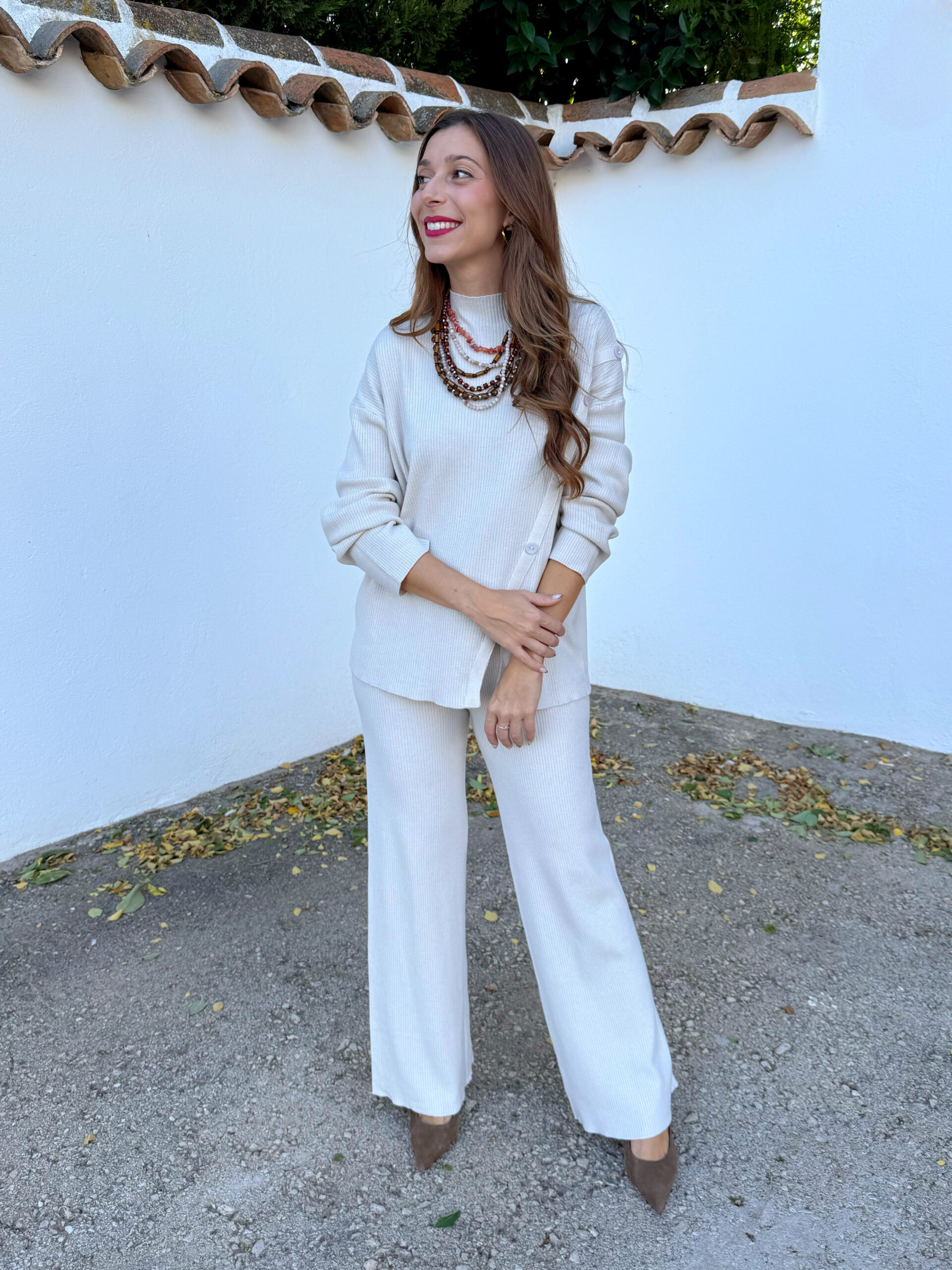 Conjunto Punto Olivia Beige