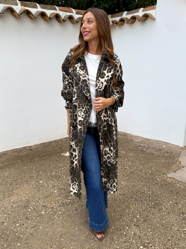 Gabardina Larga Leopardo - Imagen 7