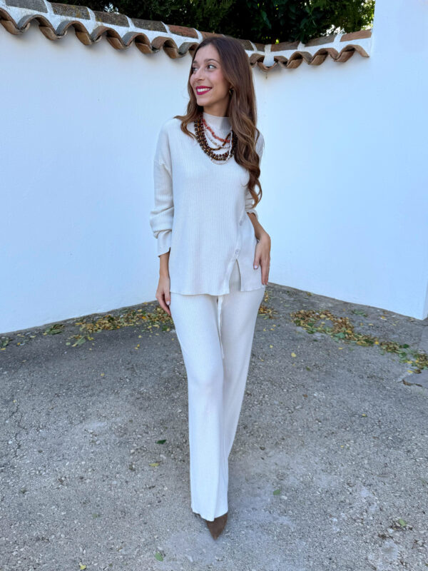 Conjunto Punto Olivia Beige - Imagen 4