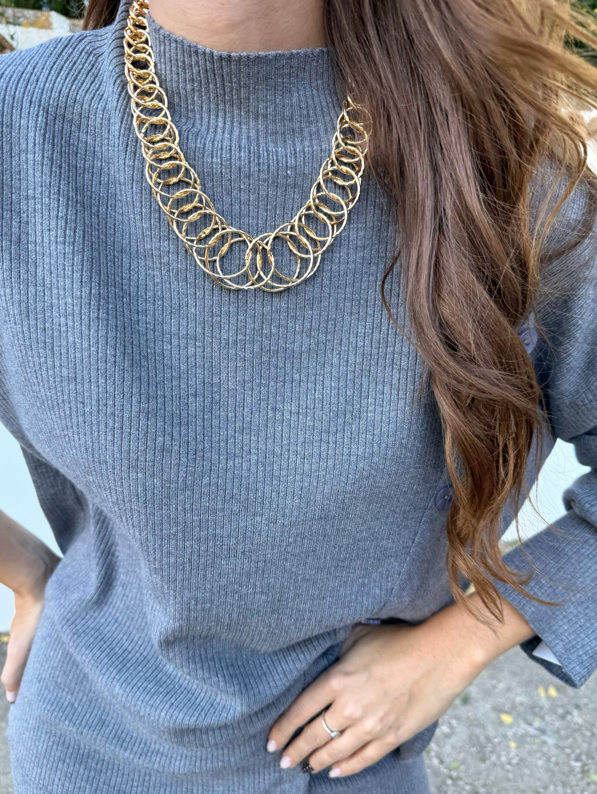 Conjunto Punto Olivia Gris - Imagen 4