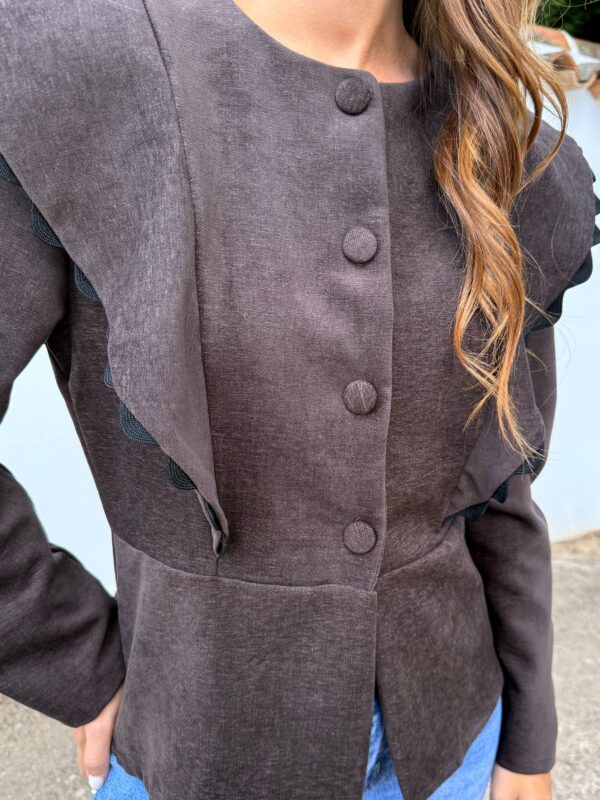 Chaqueta Hilton Chocolate - Imagen 2