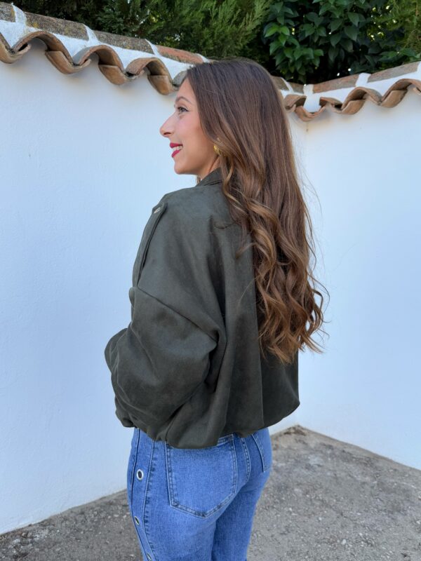 Bomber Antelina Verde - Imagen 7