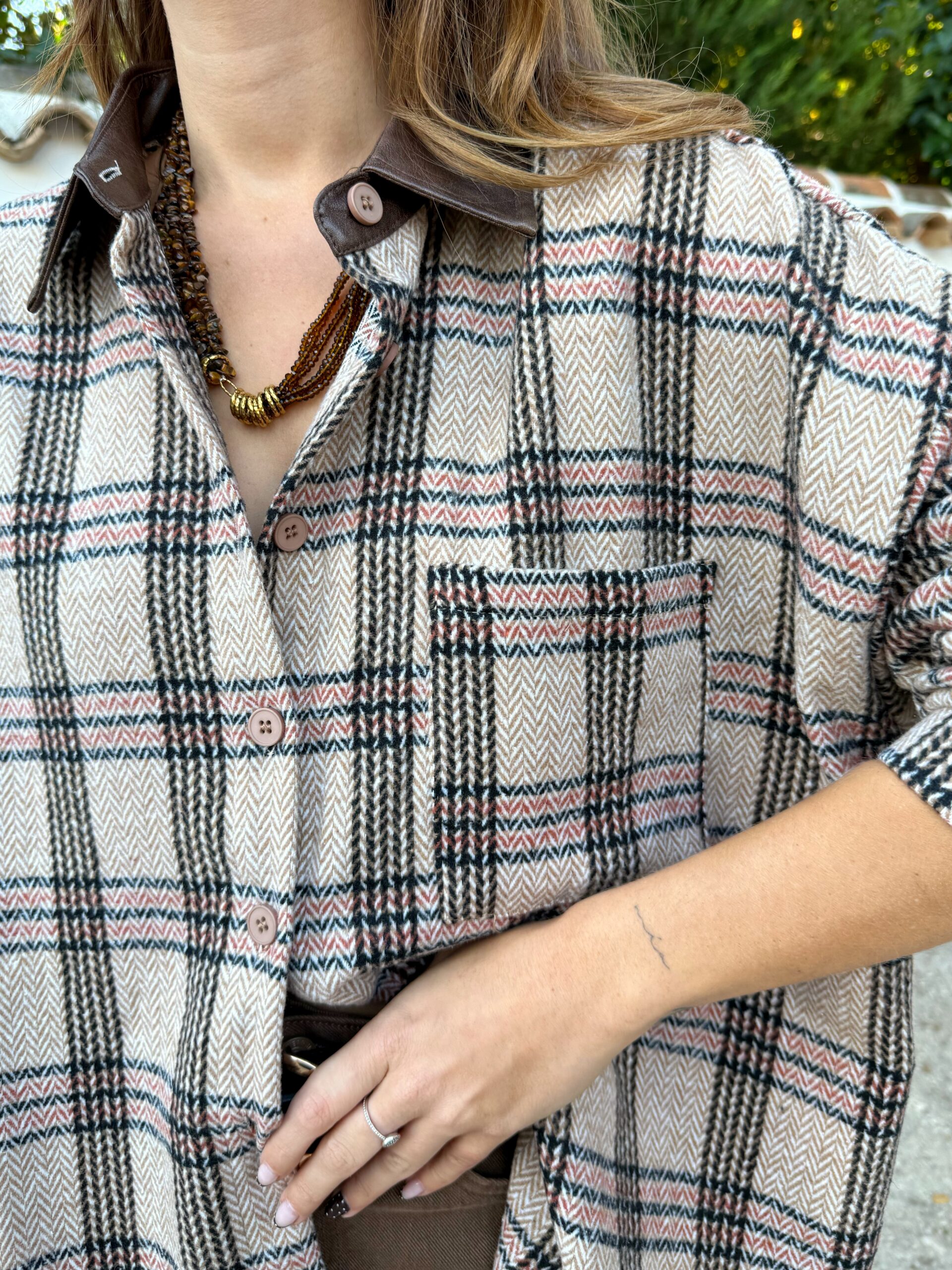 Camisa/Sobrecamisa Viena Oversize - Imagen 3