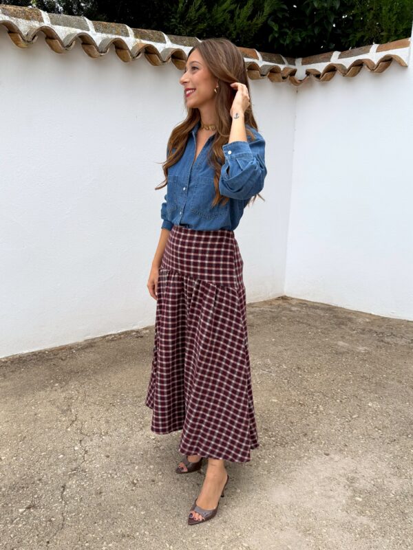 Falda Campera Burdeos - Imagen 6