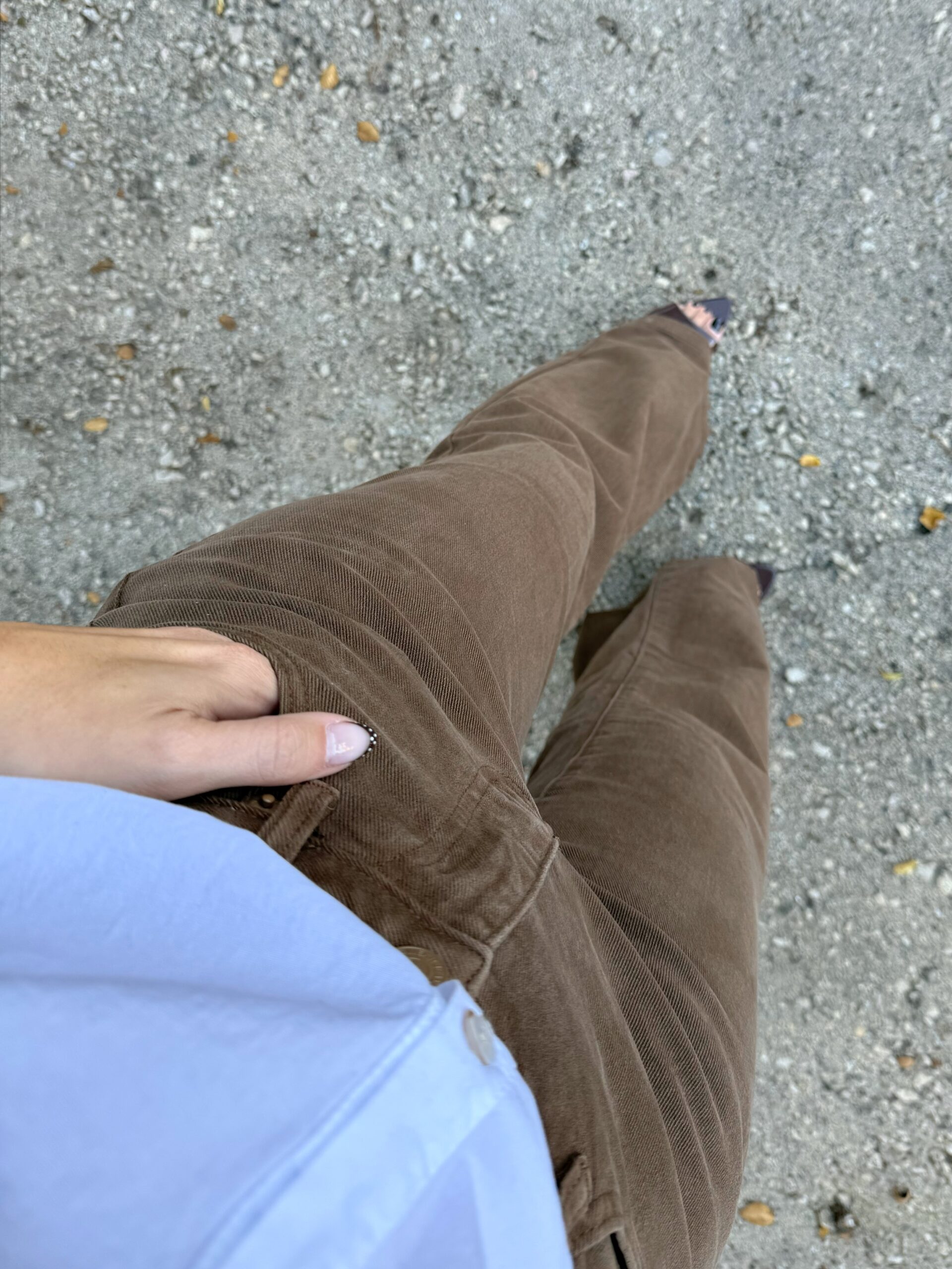 Pantalón Vaquero Camel Wide Leg - Imagen 7