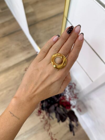 Anillo Cleo Dorado