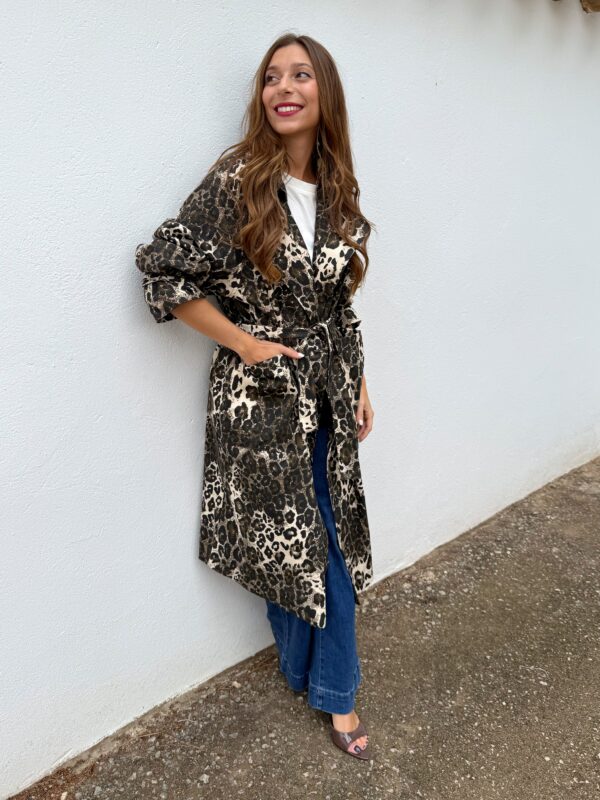 Gabardina Larga Leopardo - Imagen 5