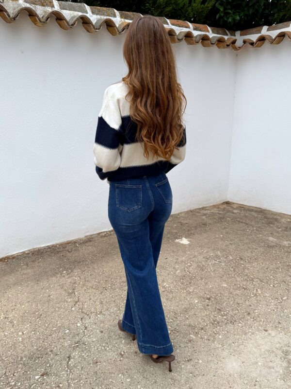 Pantalón Vaquero Azul Recto - Imagen 3