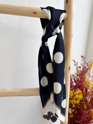 Pañuelo Lunares Azul