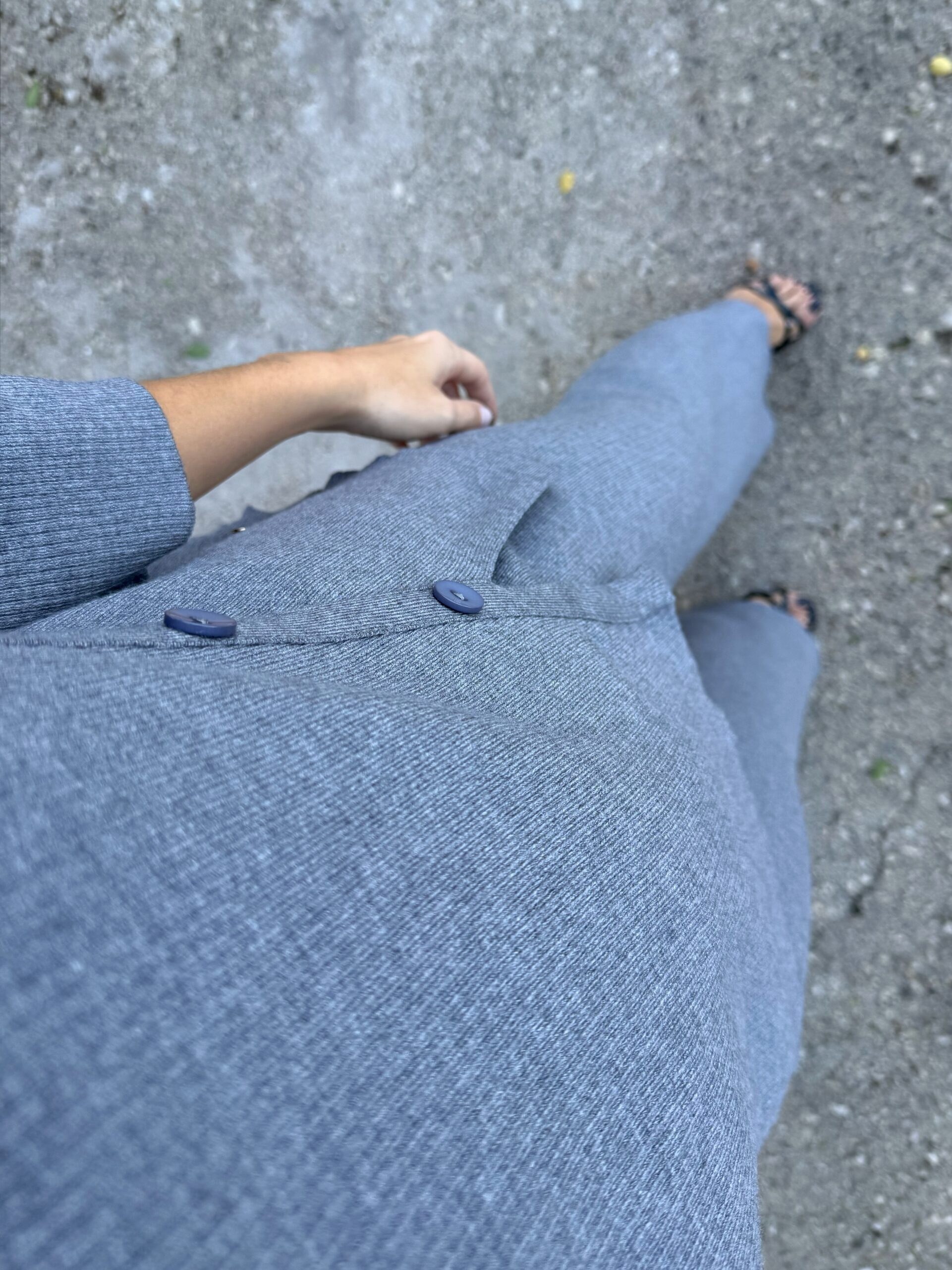 Conjunto Punto Olivia Gris - Imagen 2