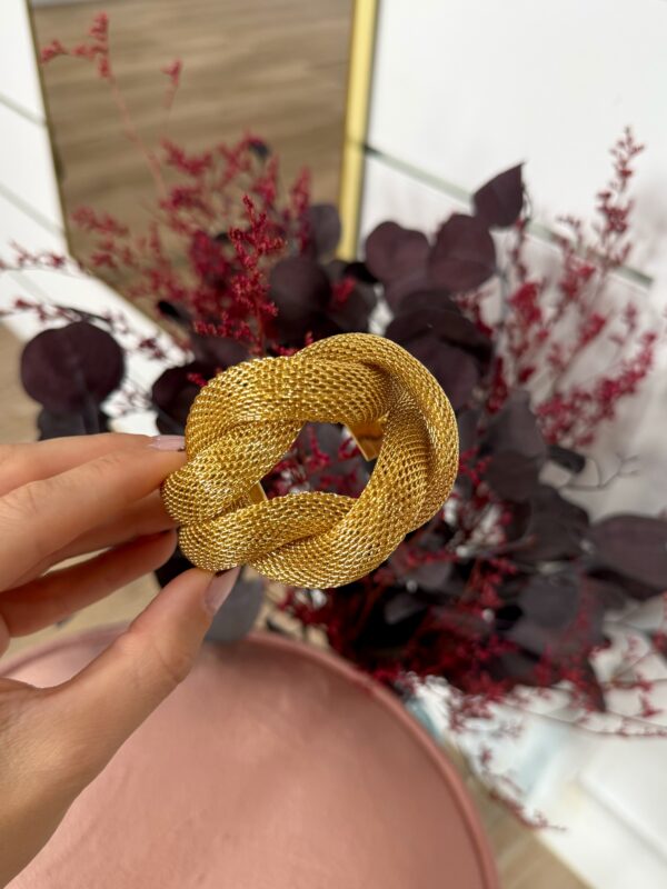 Brazalete Dorado Nudo - Imagen 2