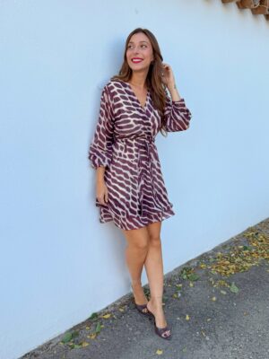 Vestido Lidia Burdeos
