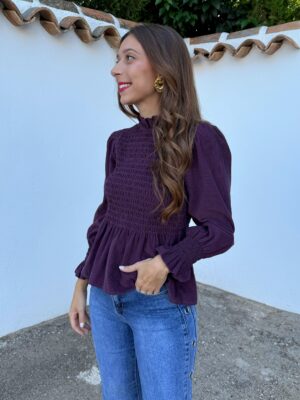 Blusa Pana Burdeos