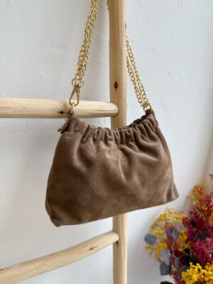 Bolso Serraje Basic Camel