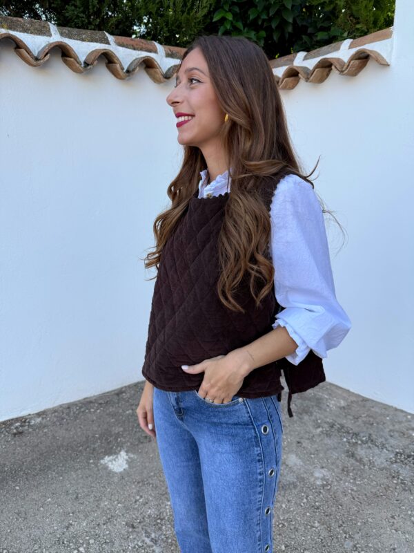 Chaleco Pana Chocolate - Imagen 6