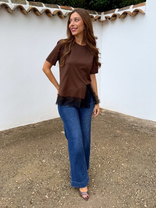 Camiseta Encaje Choco - Imagen 5