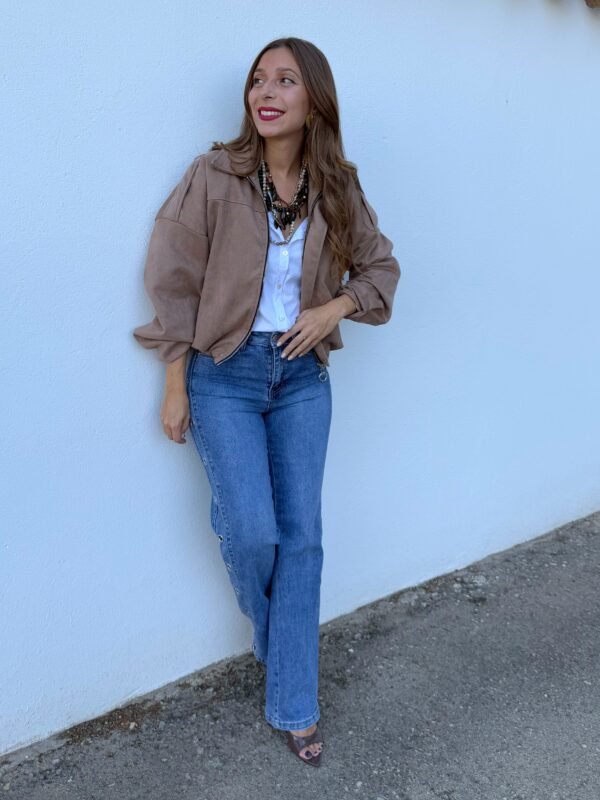 Bomber Antelina Camel - Imagen 2