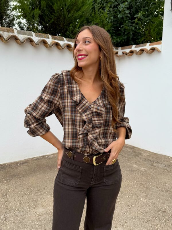 Blusa Marlene Camel - Imagen 4
