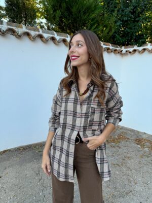 Camisa/Sobrecamisa Viena Oversize - Talla única