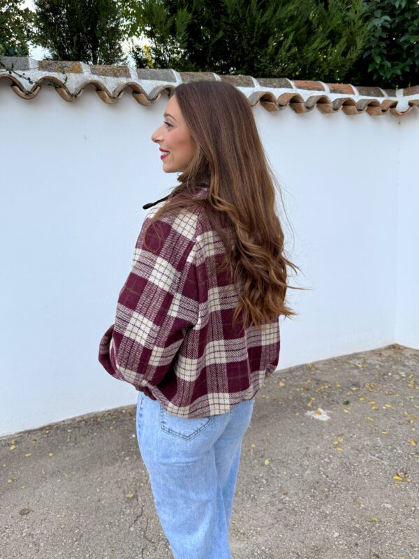 Bomber Australian Burdeos - Imagen 4