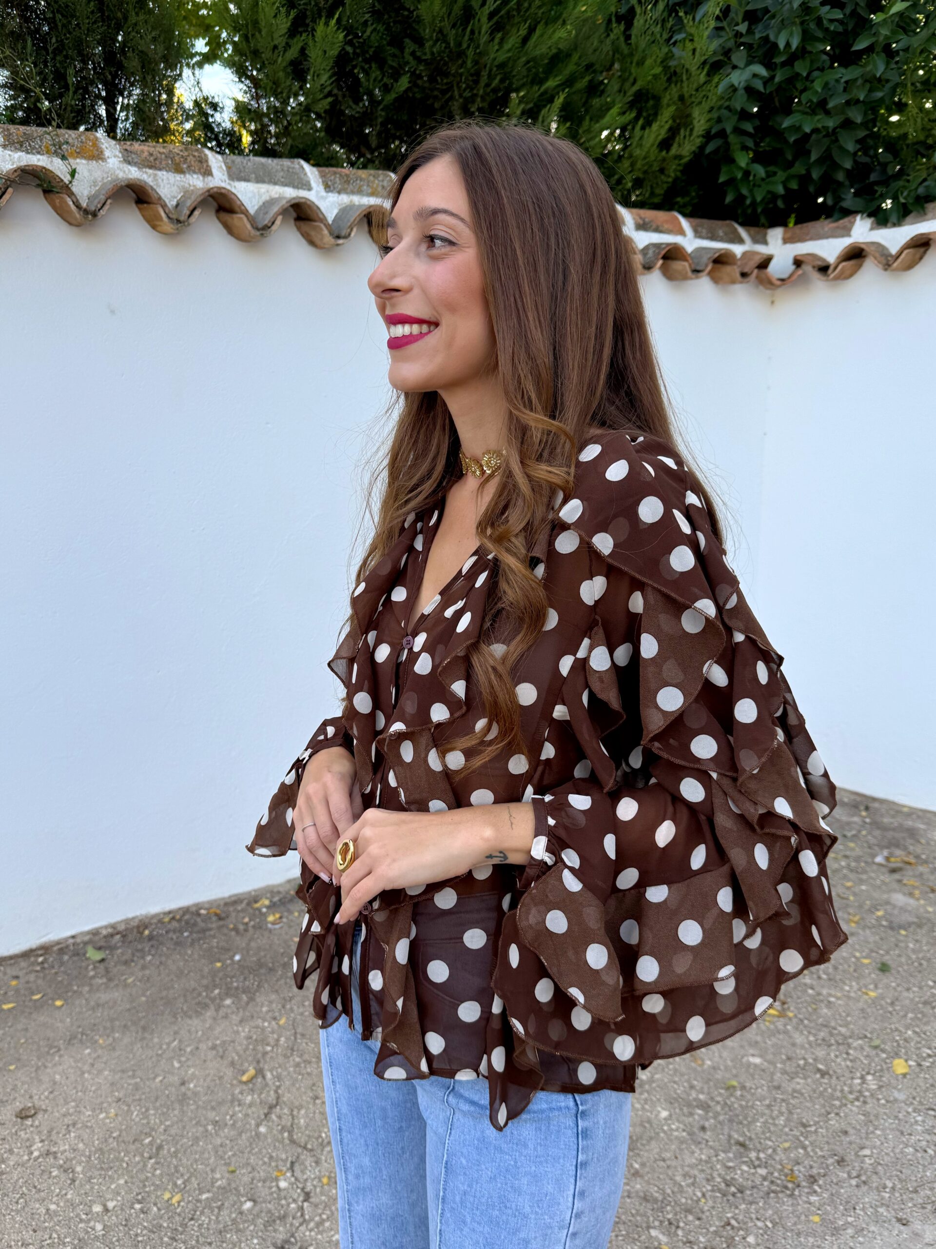 Blusa Macarena Marrón - Imagen 7