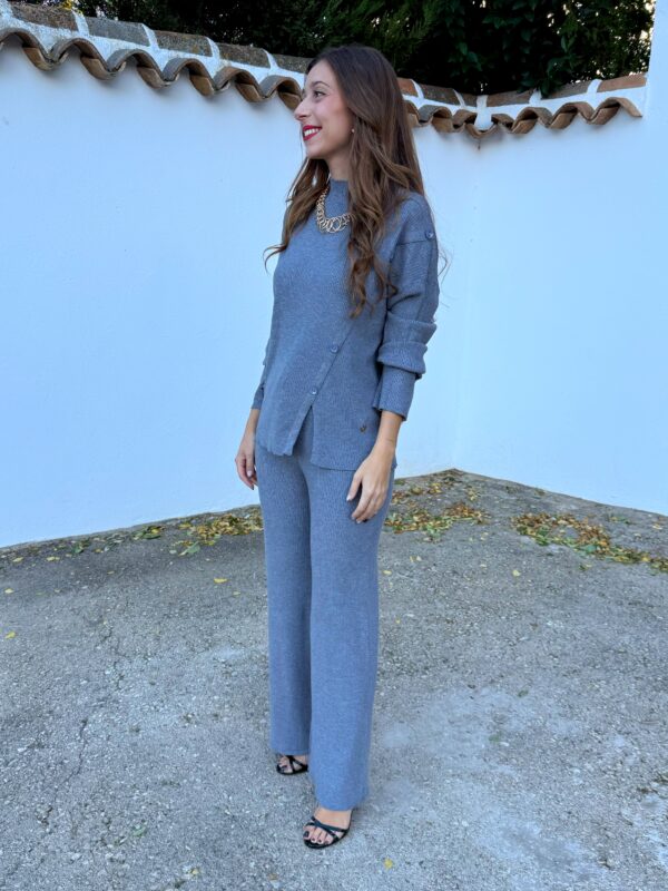 Conjunto Punto Olivia Gris - Imagen 6