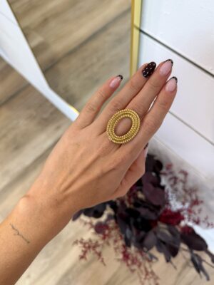 Anillo Space Dorado