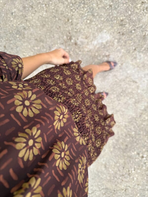 Vestido Kai Marrón - Imagen 2