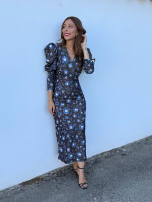 Vestido Jazmín Chocolate