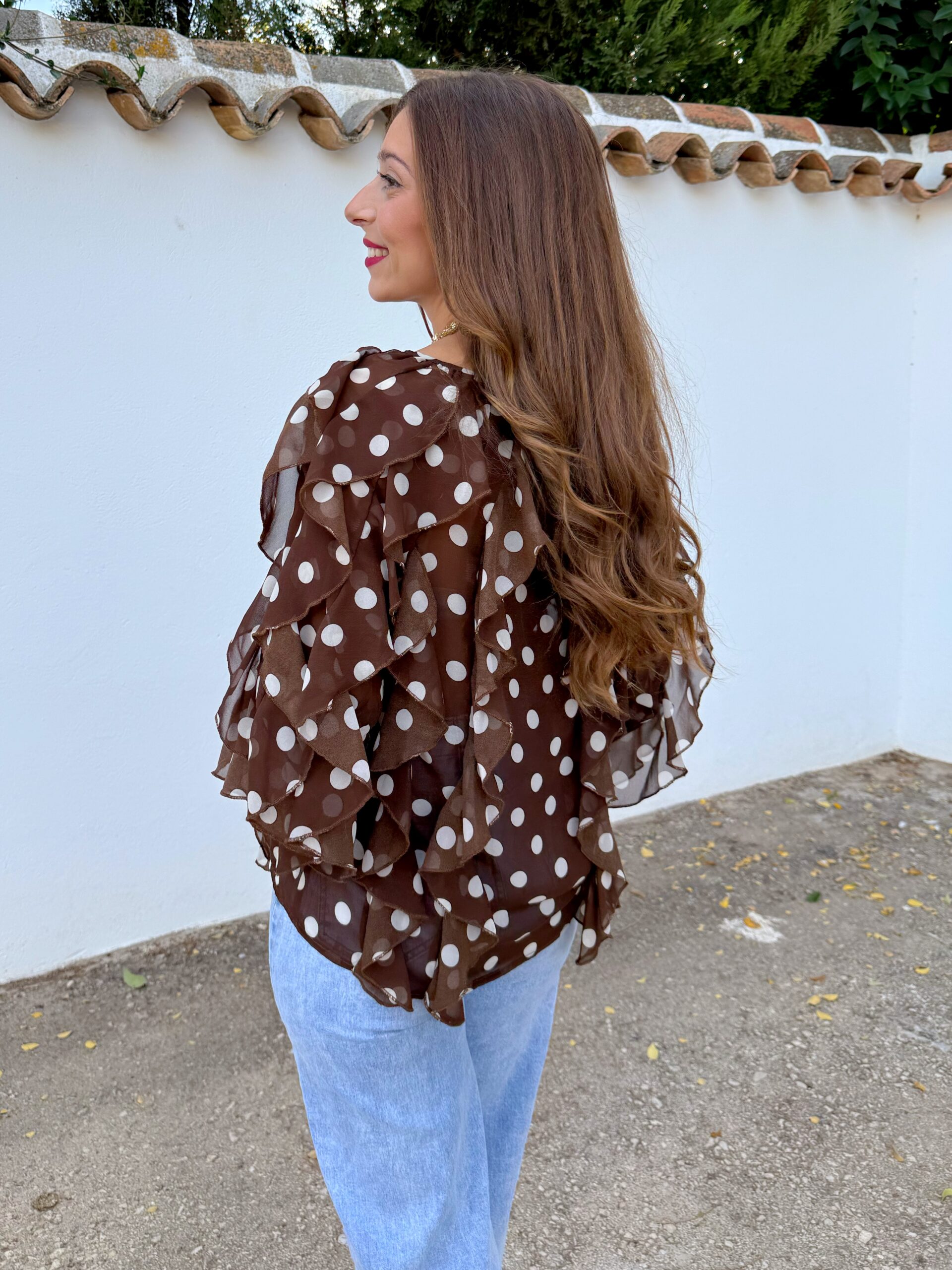 Blusa Macarena Marrón - Imagen 4