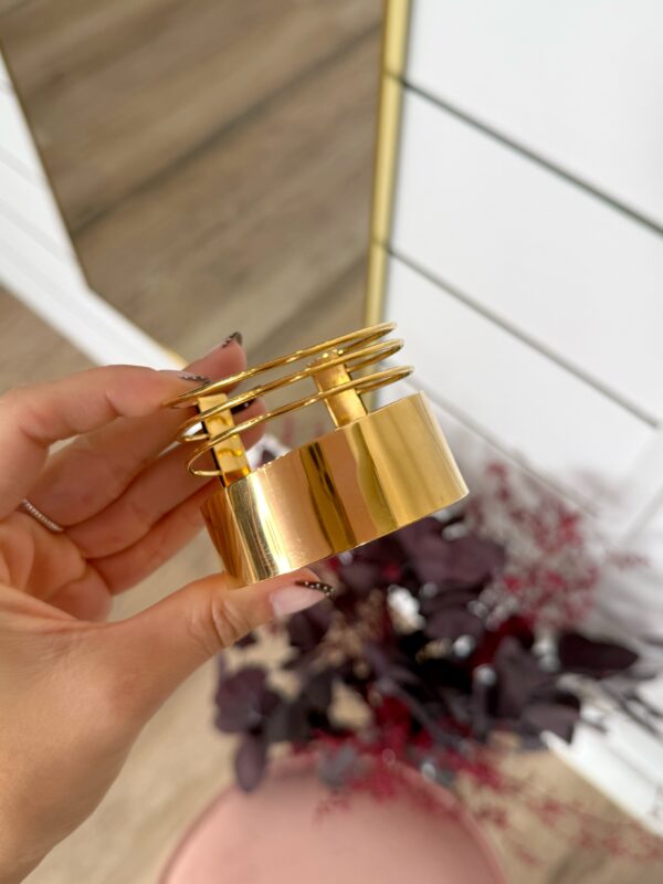 Brazalete Dorado Aura - Imagen 2